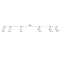 Deckenleuchte LEMMI 6L 6xGU10 Weiß Modern SOLLUX