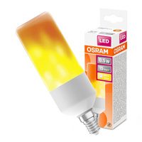LED Flame Glühbirne E14 0.5W 10lm 1500K Warm 330° OSRAM STAR FLAME