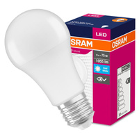 E27 A60 LED Lampen 10W = 75W 1060lm 4000K Neutral 240° OSRAM