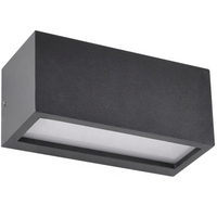 Gartenlampe Wandlampe TOKIO E27 IP54 Schwarz GOLDLUX (Polux)