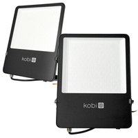 LED-Außenstrahler Garten 150W 19500lm 4000K Neutral 120° IP65 IK06 Schwarz Seul Kobi