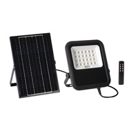 LED-Fluter Solar SONE Dämmerungssensor 10W 1200lm 4000K IP65 Schwarz KANLUX