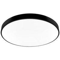 LED Plafond Deckenleuchte 80W 4000K CRI>85 HOUSTON Schwarz 80cm