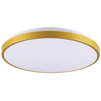 Plafond LED Aufputz KERN 24W 4000K 40cm Gold