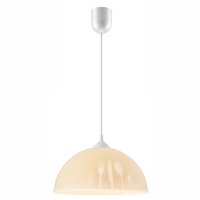 APETITE Decke Pendelleuchte E27 Gelb Weiß LM-1.3/5 Lamkur