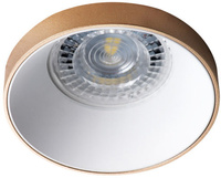 Halogen-Deckenleuchte SIMEN DSO MR16 GU10 gold-weiß Kanlux