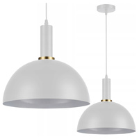 Masterled Koko Weiß Kupfer E27 Hängeleuchte