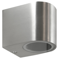 LED-Gartenwandleuchte GU10 BOSTON GOLDLUX (Polux) OVAL SATIN