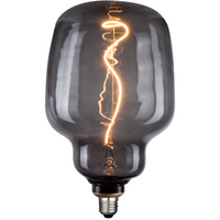 Dekorative LED Lampe E27 FILAMENT S180 4W 50lm 1800K Warm 320° DecoVintage Smoke GOLDLUX (Polux)