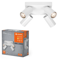 LED Square Spot 4-Punkt-Reflektor-Deckenleuchte 13,6 W GU10 Weiß LEDVANCE