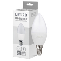 LED-Lampe E14 Ball 9W 806lm 4000K Neutral 180° LED2B Kobi