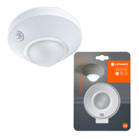 Nightlux Decken-LED-Nachtlampe Weiß 1,70W 105lm 4000K IP20 Ledvance Bewegungssensor