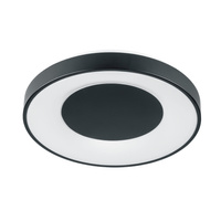 Plafond LED-Deckenleuchte 48W 5300lm CCT 120° Weiß Schwarz IP44 Pilot Dimmbar Witold Sanico Goldlux