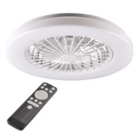 LED Plafond Deckenleuchte mit Lüfter 48W 5300lm CCT 120° Weiß Dimmbar Libyen Sanico Goldlux