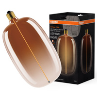 Dekorative LED-Glühbirne E27 4.8W = 20W 200lm 1800K Warm 320° Amber Filament Dimmbar Vintage 1906 Osram
