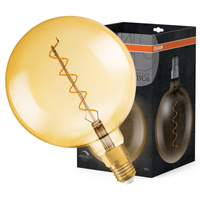 E27 G200 LED Lampen 4W = 28W 300lm 2000K Warm 300° OSRAM Vintage 1906 Filament dimmbar