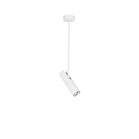 EYE SUPER 6488 Nowodvorski Deckenleuchte weiß GU10 hängender Überhang beweglicher Schirm Stahl 56 cm minimalistisch