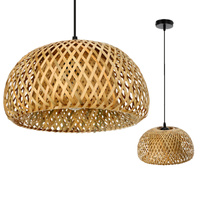 Bambus E27 Boho Baku Kobi Dekorative Hängelampe
