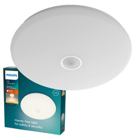 Aufbau LED Deckenleuchten MAUVE 16W 4000K 32cm rund mit PHILIPS Bewegungssensor