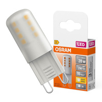 LED-Kapsel-Glühbirne G9 2,6W = 28W 290lm 2700K Warm 300° LED PIN Osram