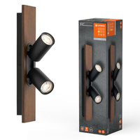 LED Decke Wandlampe Wandmontage Aufputz 6.8W 460lm 3000K Warm Dimmbar Dekorativ Braun Schwarz Spot Quecksilber Ledvance