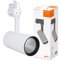 LED-Schienenlicht-Reflektor 25W 1900lm 4000K Neutral 3-Phasen einstellbares weißes Schienenlicht Ledvance