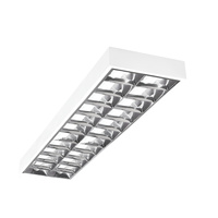 LED T8 120x30cm G13 rechteckige Anbauleuchte weiß NOTUS Kanlux