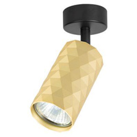 Wandlampe Spotlight Wandlampe GU10 Moving Black Gold Glamour Masterled