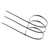 Kabelbinder 7,6x750 mm Schwarz UV TRACKS Zipper Ties OK-76750B .MORE 50 Stk.