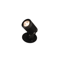 Gartenlampe Wandleuchte SPIKE LED 9101 IP54 5W 3000K Beweglich Schwarz Nowodvorski
