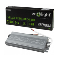 LED-Netzteil IP67 120W 24V Premium Ecolight