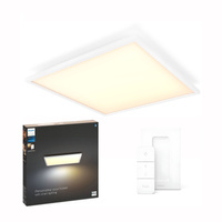 LED-Anbaupanel Aurelle Weiß 39W CCT 60cm PHILIPS HUE Bluetooth + Dimmerschalter