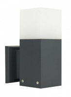 Außengarten-Fassadenleuchte LED Cube CB-K DG E27 Su-Ma