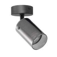 GU10 Schwarz SMOKY Sanico Goldlux Wand- und Deckenstrahler