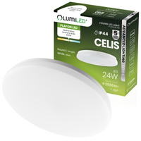LED-Deckenleuchte Aufbaumontage 24W 4000K CELIS Rund IP44 ALS LUMILED