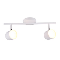 Decken-/Wandleuchte verstellbar 8,4W LED RAWI 2 weiß 3000K GOLDLUX (Polux)