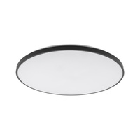 LED-Aufbau-Badezimmer-Deckenleuchte AGNES ROUND 8185 64W 4000K IP44 Schwarz Nowodvorski