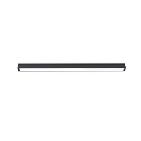 STRAIGHT Deckenleuchte 7600 Nowodvorski Schwarz LED Tube T8 120cm Minimalistisch