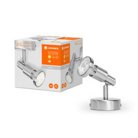 LED SPOT Deckenstrahler 1x GU10 grau 2,6W 2700K warm LEDVANCE