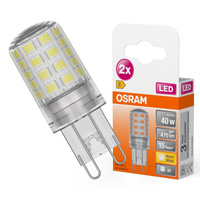 LED Lampen 2x G9 CAPSULE 4.2W = 40W 470lm 2700K Warm 300° OSRAM STAR