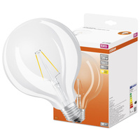 LED Leuchtmittel E27 G125 3W = 25W 250lm 2700K Warm 300° OSRAM STAR Retrofit Filament