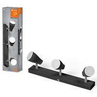 LED Spot Einstellbare Deckenlampe 12.9W 630lm 3000K Warm Black Spot Ledvance