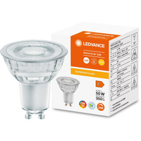 GU10 LED Leuchtmittel 4,7W = 50W 350lm 2700K Warm 36° CRI90 Dimmbar Glas LEDVANCE Superior