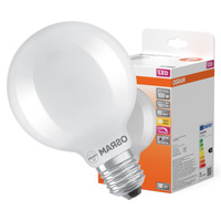 LED-Glühbirne G95 Sphere E27 11W = 100W 1521lm 2700K Warm CRI90 300° Filament Dimmbar SUPERSTAR PLUS CLASSIC Osram
