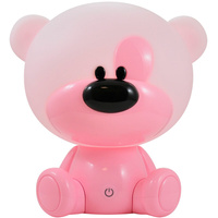 Dekorative Tischlampe 2.5W 59lm Rosa Dimmbar Teddybär Sanico Goldlux