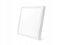 LED-Paneel-Deckenleuchte 24W 1920lm 4000K neutralweiß Anbauleuchte Quadratisch Weiß Proma Masterled