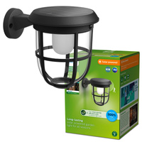 Gartenleuchte LED Solar-Wandleuchte RADII 1.3W 3000K IP44 Dämmerungs-Bewegungsmelder PHILIPS