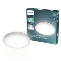 LED Plafond Deckenleuchte 17W 1900lm 4000K Neutral Star Effekt Moire CL200 Philips