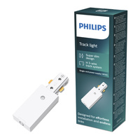 Stromanschluss für LED-Beleuchtungsschienen einphasig weiß EasyLink Philips