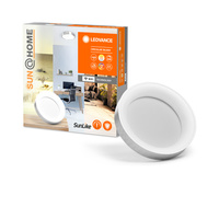 LED-Aufbauplatte 18,5W 500lm CCT Dimmbar Rund Silber SMART+ WiFi Sun@Home Ledvance